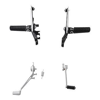 Amazon.com: TCT-MOTORPARTS Front Rider Footpeg Pegs Pedal
