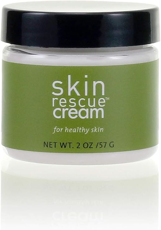 MGA Vegan Skin Rescue Cream - Face & Body Skin Care Cream | Organic Formula Supports Eczema, Psoriasis & Dermatitis Treatment | Hydration Moisturizer For Dry, Itchy & Sensitive Skin | 2 Oz