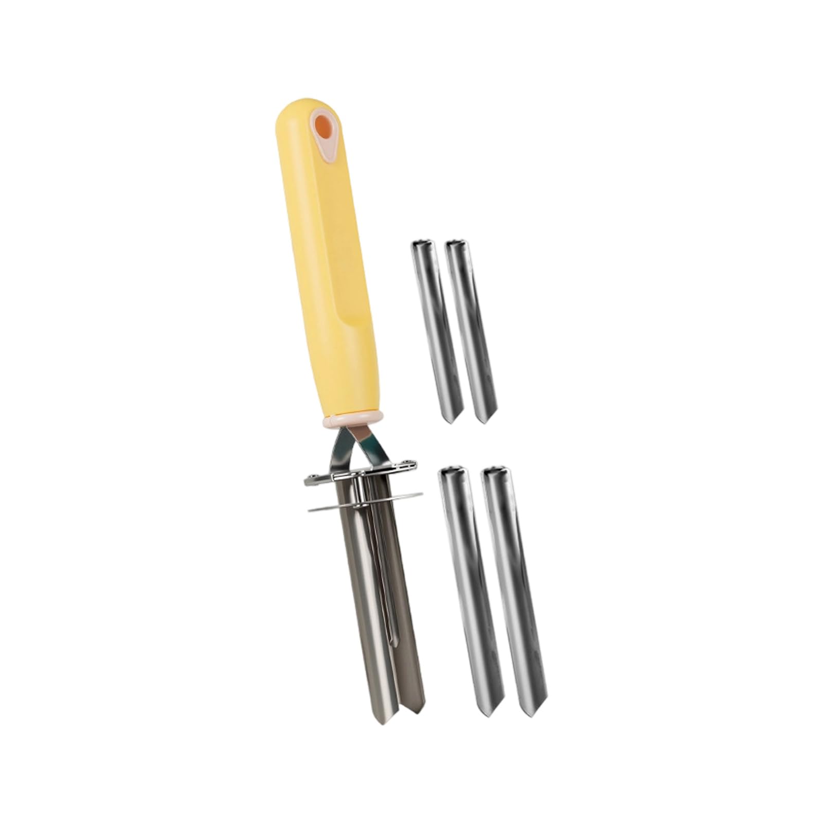 Woedpez Stainless Fruit Corer Tool for Pear Dates Corers Vegetables Kitchen Gadget Portable Stainless Adjustable Fruit Pitter