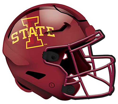 Fan Creations NCAA Iowa State Cyclones Unisex Iowa State Authentic Helmet, Team Color, 12 inch