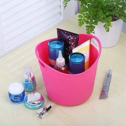 Corbeille de bureau en plastique solide format S empilable lot 4