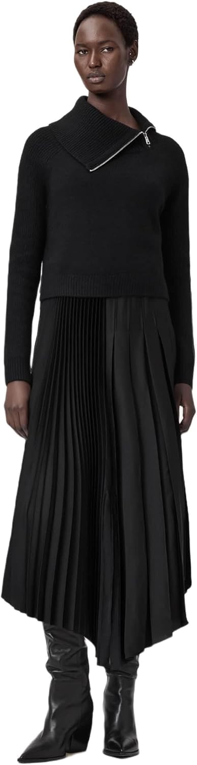 Allsaints Women's Jax Roll Neck Dress - Image 4