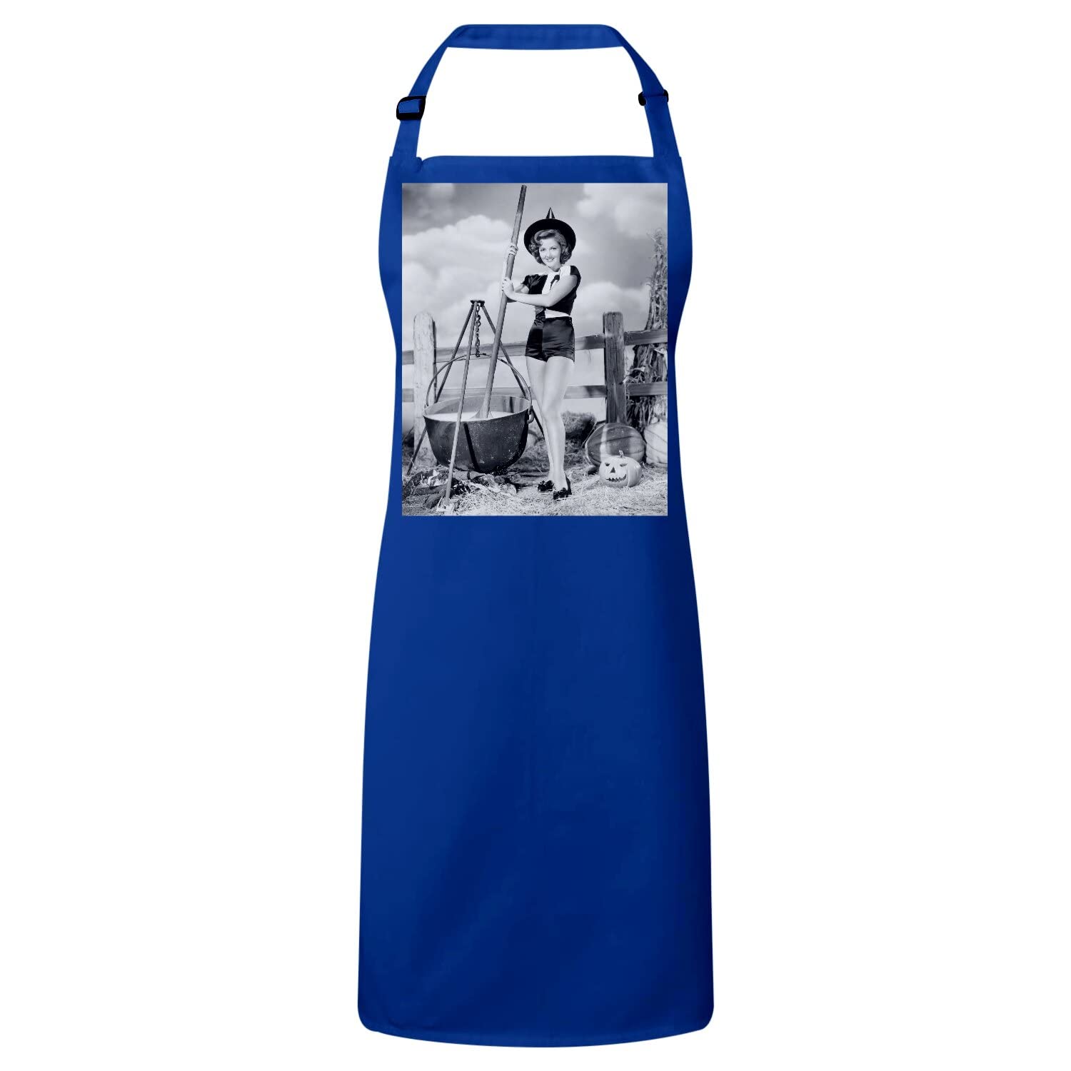 Tablier de cuisine bleu de qualité supérieure hommage à Matha Vickers