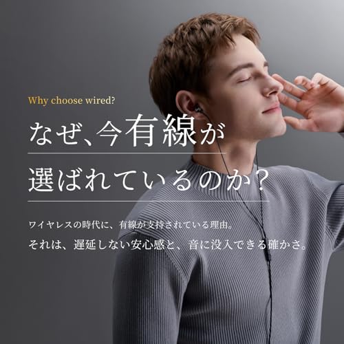 1MORE 有線ハイレゾイヤホンPiston P20 Type-C 有線イヤホン ワンタッチミュート 編み込みケーブル ハイレゾ認証 通話 録音 (グレー)