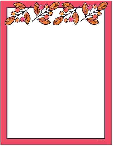Miniatura 6 de Holly Berries - Papel para impresora láser y inyección de tinta (25 hojas)