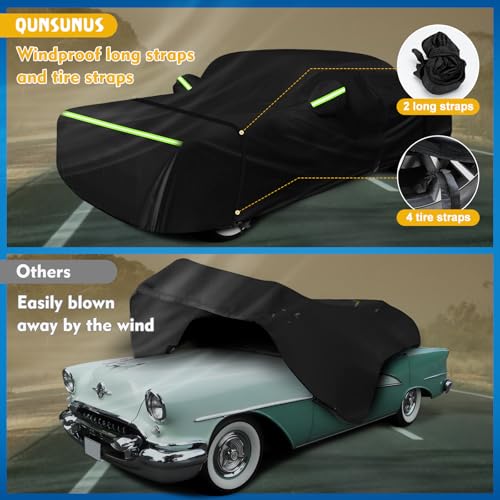Image of QUNSUNUS Car Cover for Oldsmobile 88,Delta 88,Dynamic 88,Super 88 1959-1985