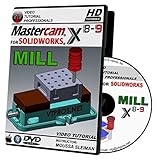 Mastercam For Solidworks X8-X9 - Mill Video Tutorial HD DVD