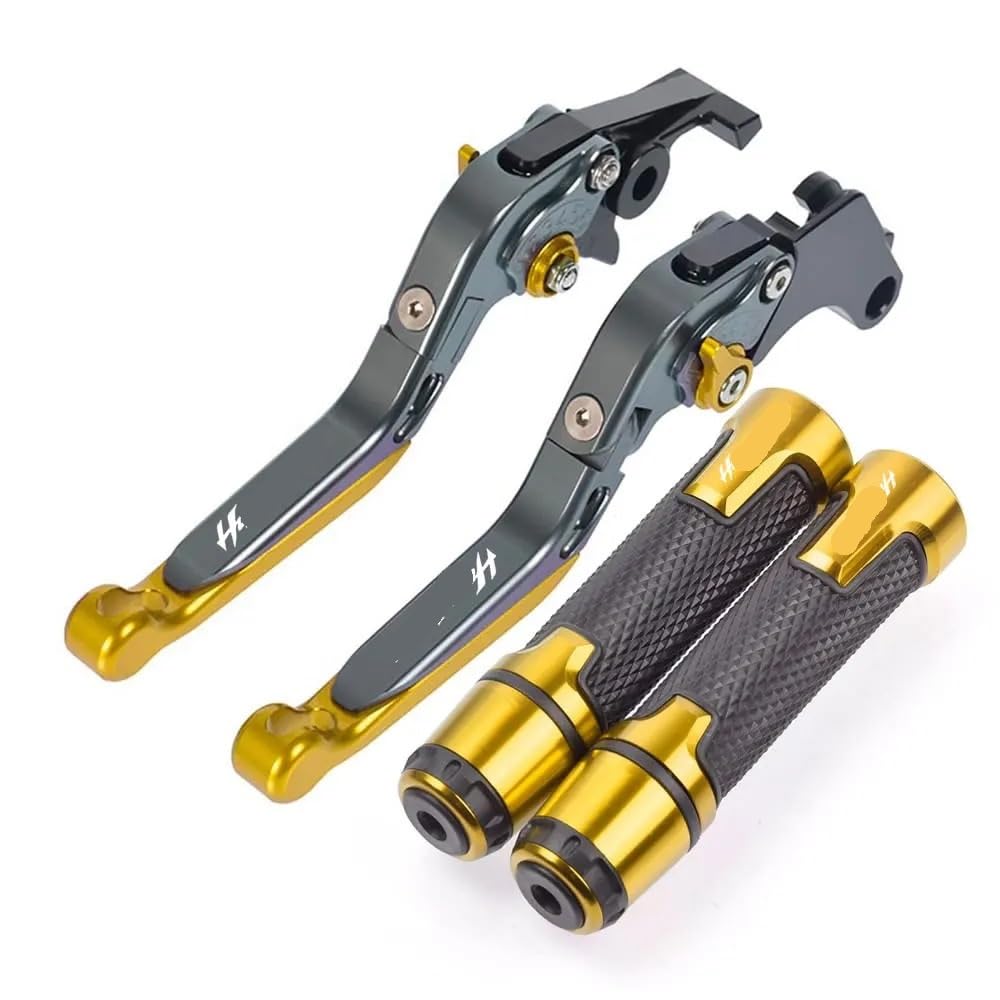PLIQVBN Clutch Brake shafts Motorcycle Adjustable Brake Clutch Levers Handlebar Grips for for Hayabusa for GSXR1300 for GSX1300R 1999-2007