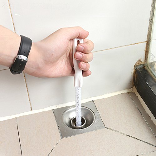 Alink Sink Drain Overflow Cleaning Brush, Household Sewer Hair Catcher #TOP5