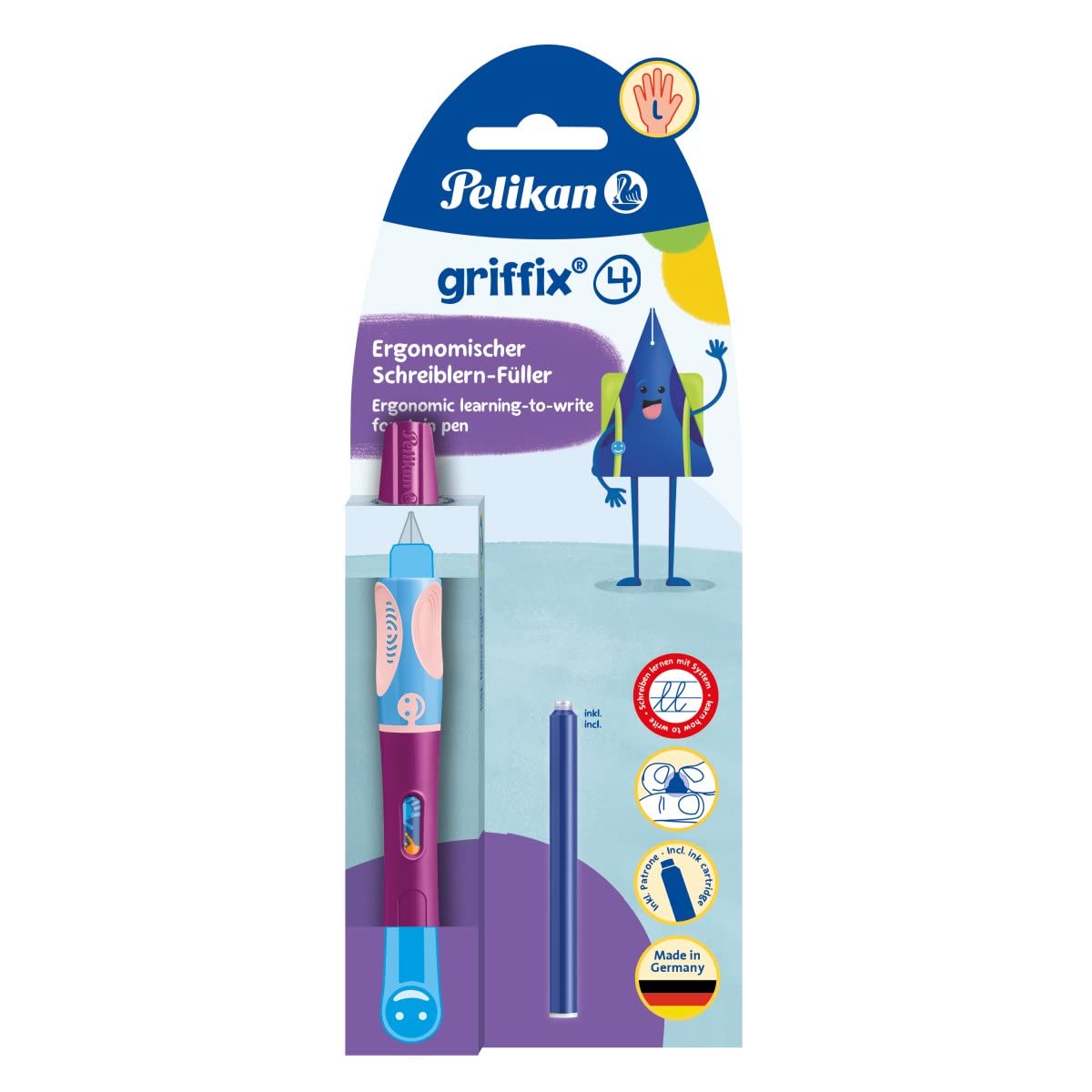 Pelikan Griffix Sweet Berry Left Handed Fountain Pen