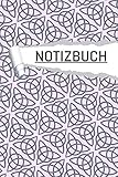 keltischer schmuck ringe  Notizbuch: Kelten Schmuck Motiv liniert I DIN-A5 I 120 Seiten in Cremefarben I Journal