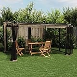 Zoom IMG-1 vidaxl gazebo con pareti in Zoom IMG-1 vidaxl gazebo con pareti in