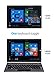 Mini Touch Screen Windows 2 in 1 Laptop Computer Tablet PC, 10.1