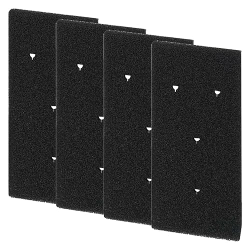 Shutex Filtros para Bauknecht Privileg Whirlpool HX 481010716911 | para Secadora de Filtro Whirlpool | Filtro de Esponja | Secadora con Bomba de Calor | 230 x 115 x 14 mm (4X)