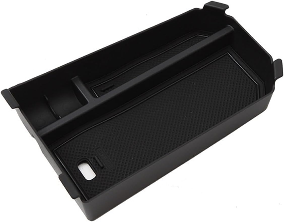 Car Glove Box Organizer Fit for 2025 BMW 5 Series Armrest Box Storage Box Central Control Car Storage Durable(Rearrowstyle[Orange])