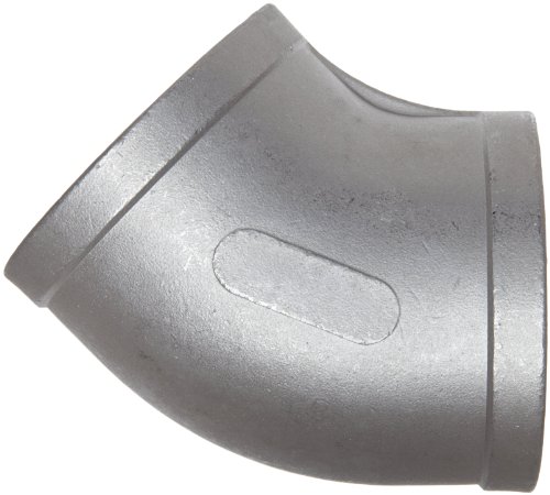 Stainless Steel 316 Cast Pipe Fitting, 45 Degree Elbow, Class 150, 1/2