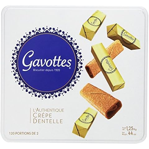 Gavottes - Crispy Lace Crepes from France, 240ct, 44oz Cover