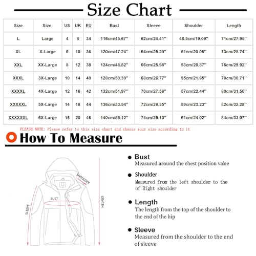 Men's Waterproof Fleece Jacket Windproof Outdoor Multi-Pockets Coats Outdoor Ski Coats Water Resistant Jacket Winter Warm Trench Coat Tactical Softshell Fishing Walking Running Mountain - Image 2