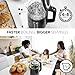 Veken Electric Tea Kettle, BPA Free, 1.7 Liter/ 1500W, Digital Display Temperature Control, Keep Warmer, Hot Water Boiler Heater Pot, Automatic Shut Off, Boil Dry Protection, Glass Boiling Teapot