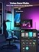 Govee RGBIC Gaming Light Bars H6047 with Smart Controller, Wi-Fi Smart LED Gaming Lights with Music Modes and 60+ Scene Modes Built, Works with Alexa & Google Assistant, Game Room Lights Decor