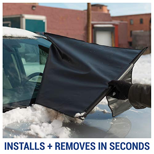 image for FrostGuard Plus Winter Windshield + Mirror Covers - Weather Resistant 