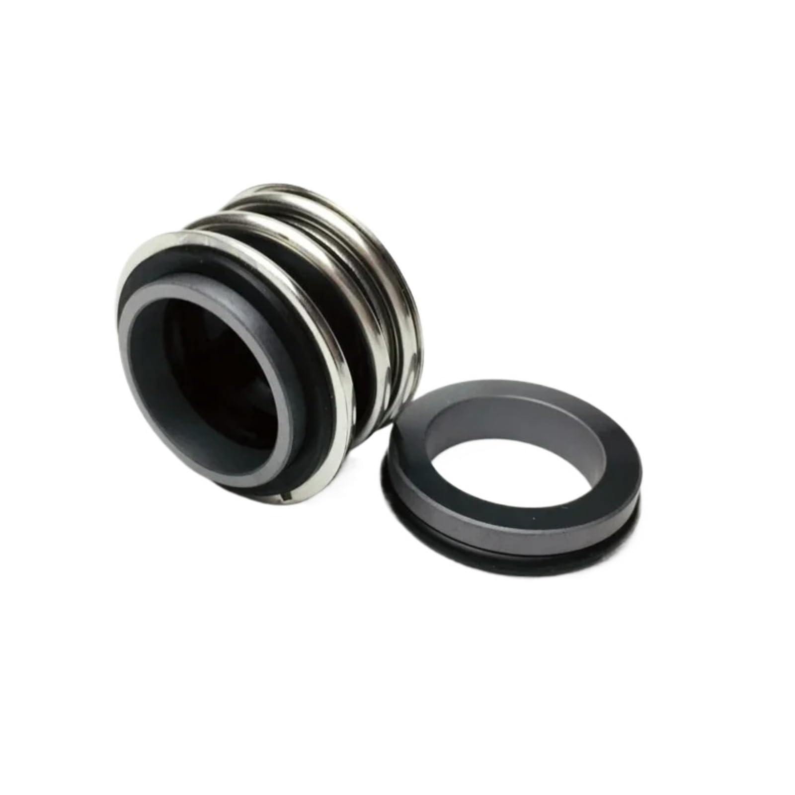Wluayitc Sic-Sic-Vit Mechanical Seal Mg1-18/G4 Mg1-18 Mb1-18 109-18 Silicon Carbide Mg1 Rubber Bellow Mechanical Seals Shaft Size 18Mm For Vacuum Pump
