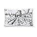 Fundas de cojín, 1 unidad de fundas de almohada decorativas de campo de lavanda rural de molino de viento de 20 x 30 pulgadas, fundas de almohada de poliéster suave