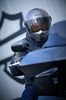 Horizon フルフェイスヘルメット グレー 楽天市場】フルフェイス へルメット バイク ビンテージ グレー