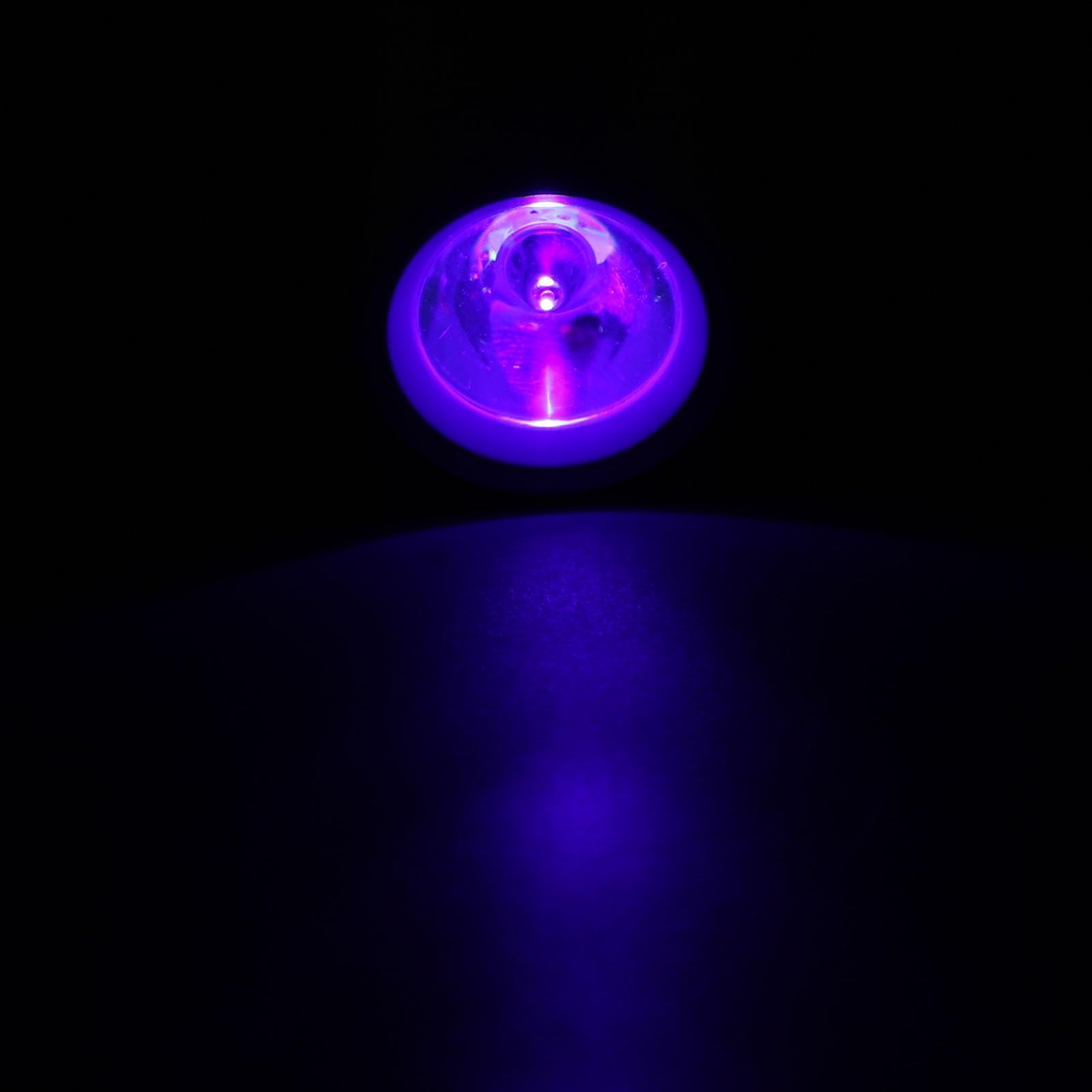 Asixxsix Luz de Extensión de Pestañas UV, 5 W, Cuello de Cisne Flexible Giratorio de 360 ​​°, Lámpara de Pestañas UV LED, Lámpara de Tecnología de (Black)