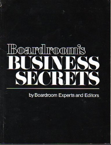 Boardroom's Business Secrets B005AJ3Y90 Book Cover