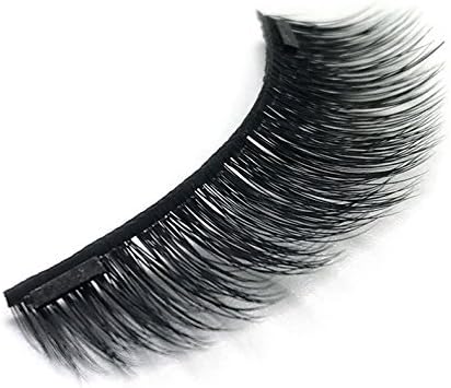 [New!] 100% Mink Magnetic False Eyelashes Double Magnet 3D Reusable False Eyelash Extensions, 4 Pieces – Uptown Lashes