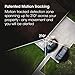 Philex Security Light Motion Outdoor, Motion Sensor, 1700 Lumen Floodlight, WiFi Camera with App Control, IP65 Weatherproof with 3 Zone Intruder Detection, 210° Field of Vision