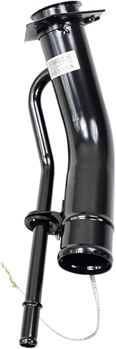 Vista 16 de TRQ Cuello de llenado de depósito de combustible negro compatible con Toyota Sienna 2004-2010