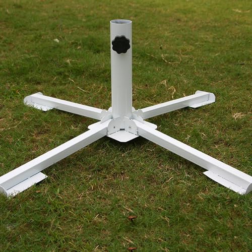 Parapluie de type lourd avec support pliable et base en croix - 5
