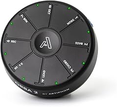 Artiphon Orba 2 Portable Synthesizer, Sampler, Looper & MIDI Controller (8 Touchpads, Motion & Layer Sensors, Onboard Looper, New: 2GB Sample Engine, Quantization Function, Up to 128 Clocks)