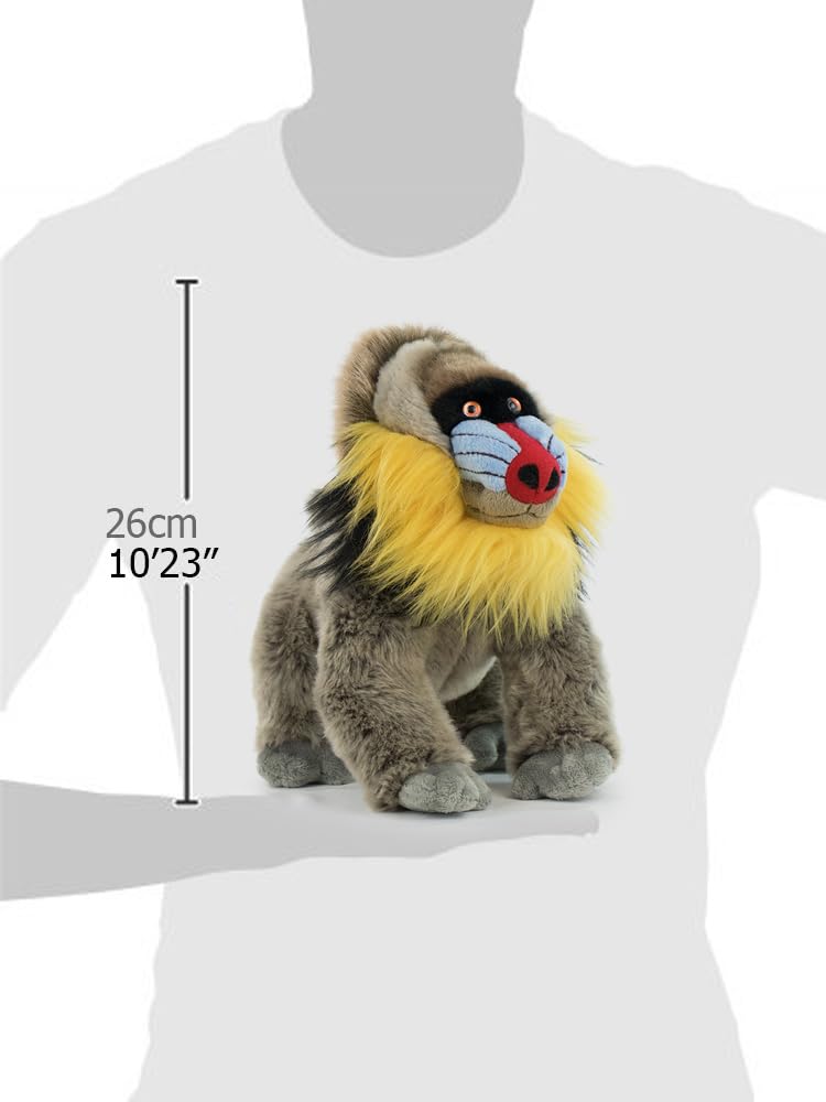 BARRADO - Plush Wild Animals Premium (Mandrill), 25 cm x 28 cm x 15 cm - Image 4