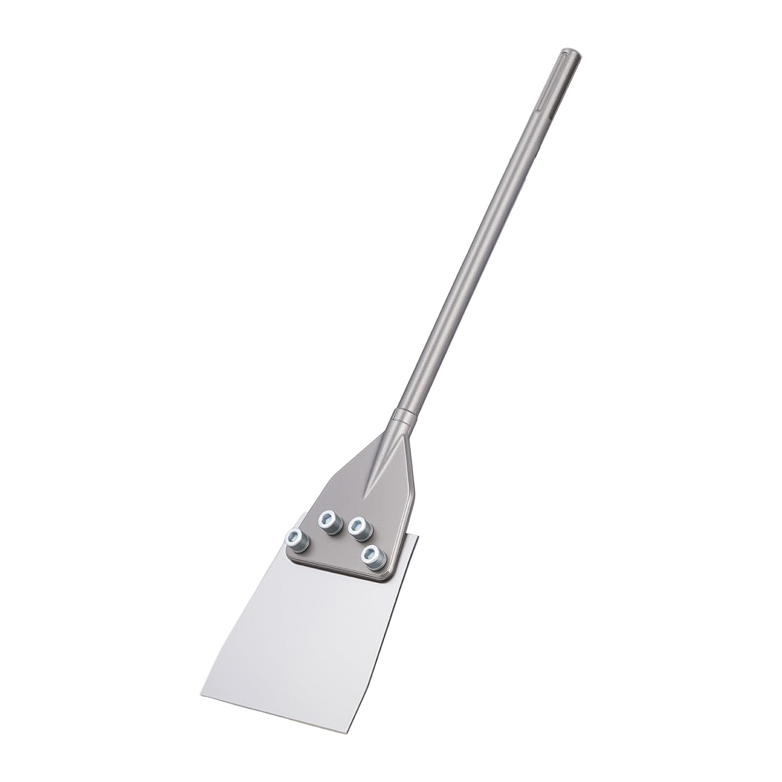 VEVOR Skrobak podłogowy SDS Max, dłuto płaskie 600 x 150 mm, akcesoria kompatybilne z młotem udarowym, dłutem szpatułkowym ze stali stopowej 40Cr hartowanej, do usuwania płytek, zaprawy i wykładzin
