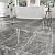 10-Pack 10 Sq.Ft Peel and Stick Floor Tiles Vinyl Glossy Pattern Flooring, 12” x 12” Self Adhesive Vinyl Flooring DIY for Kitchen, Bathroom, Laundry, Polish Dark Grey Marble