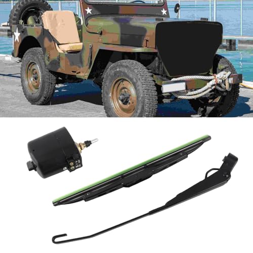 Image of 12V UTV Wiper Motor for 01287358 0390506510 7731000001, ATV Wiper Motor, Strong Power for Fishing Boat ATV UTV
