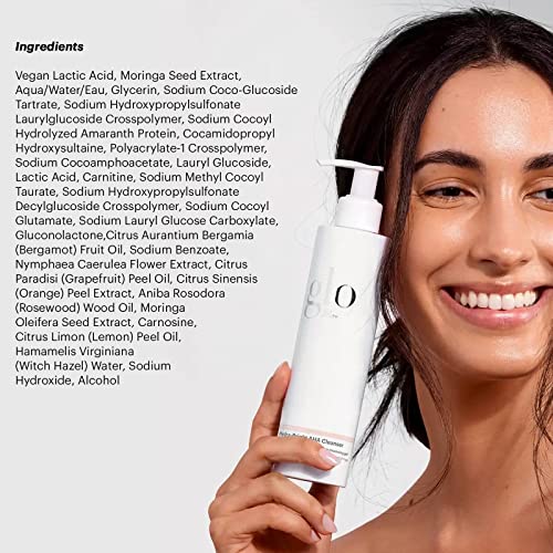 Glo Skin Beauty Hydra-Bright Aha Cleanser | Foaming Gel Cleanser Removes Makeup, Gently Exfoliates, Hydrates And Brightens Skin #TOP3