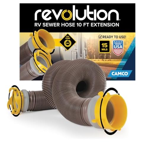 Camco Revolution 10' Sewer Hose Extension Cover