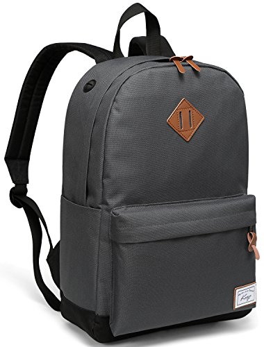 Mochila Hombre  Kasgo Hidrófugo Clásica Mochilas Escolares Juveniles Adapta a 14 Pulgadas
