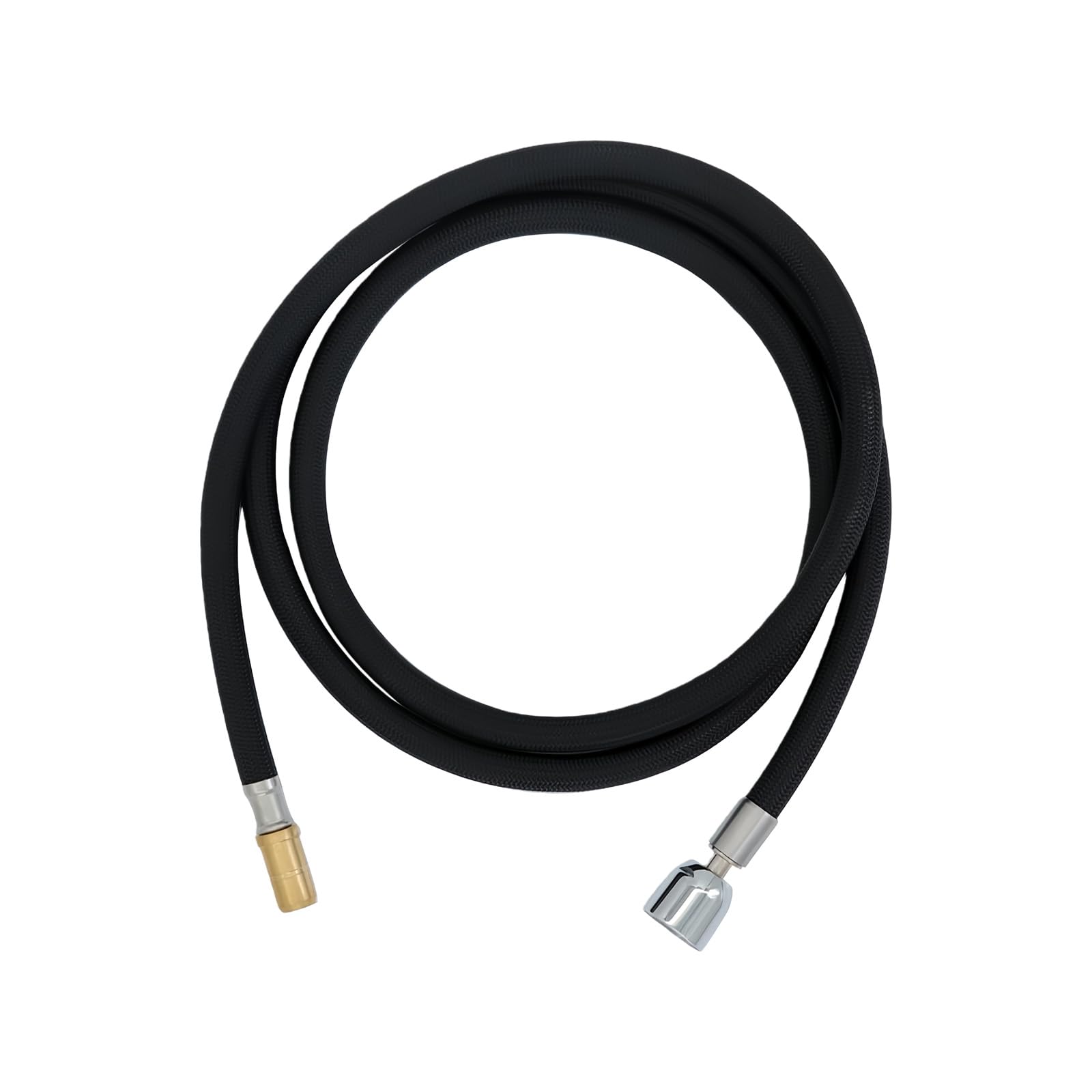 Kalttoy Multicolor 67 Inch Flexible Faucet Hose Replacement For Bathroom Sink Leak Proof Nylon Tubing Quick Connection Fitting Leakproof Replacement For Kitchen & Bath