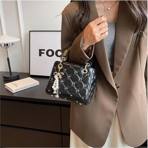 Bolso DISSONA de cuero sintético para mujer con asas de mano miniatura 2