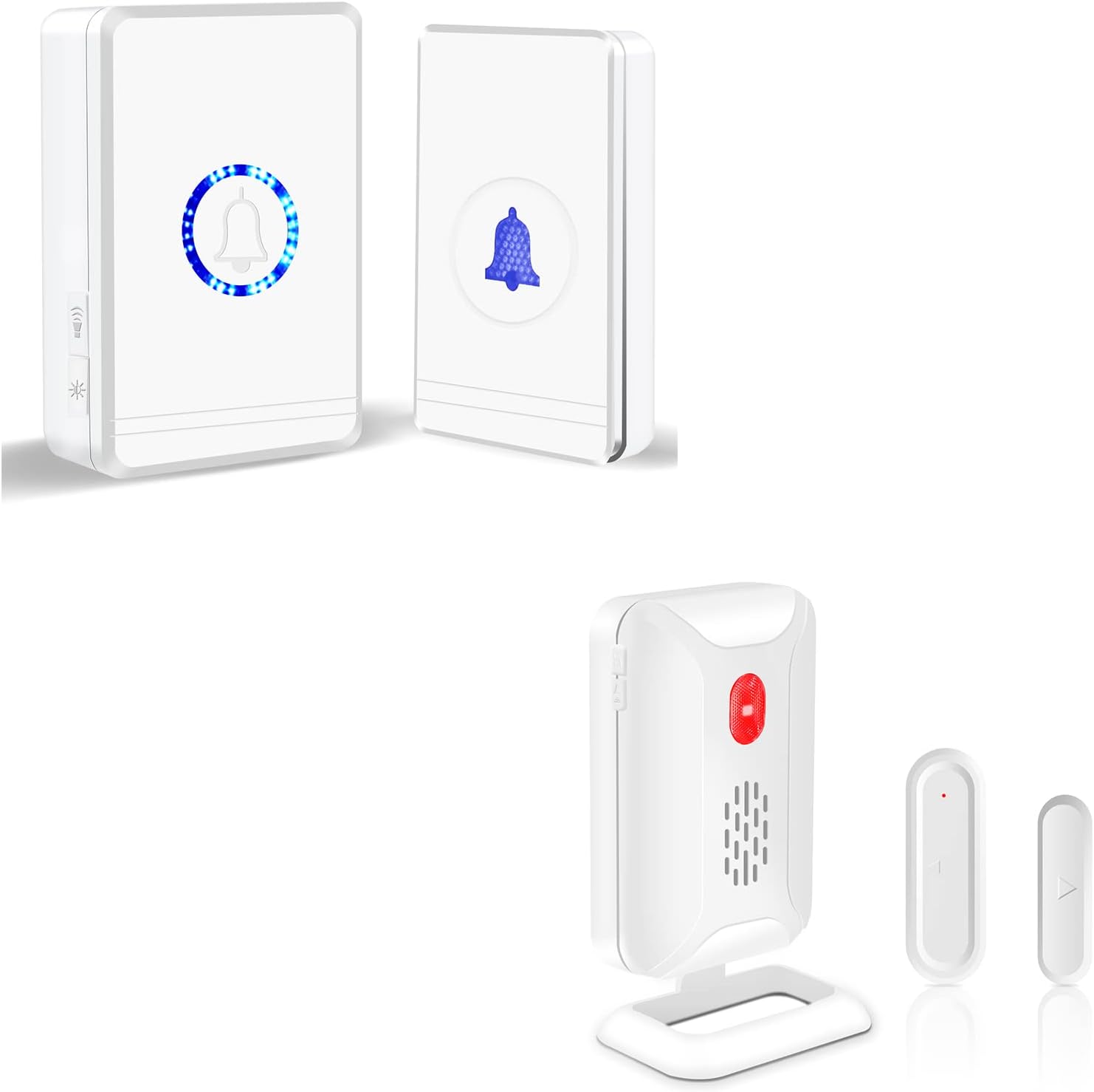 Wireless Doorbell, Waterproof Mini Door Bell, Door Chime Kits, Door Ringer for