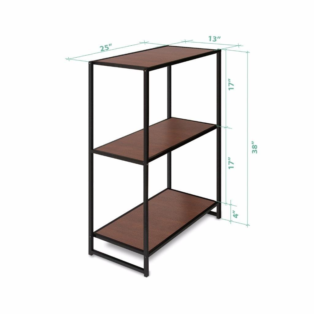 Zinus Modern Studio Collection 4Shelf Multipurpose Bookcase Bookcases Home