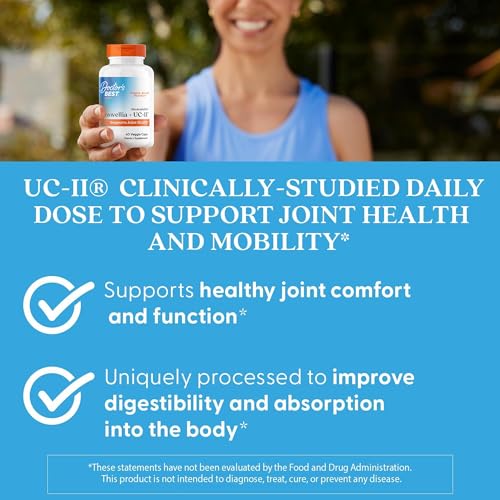 Doctor's Best Boswellia + UC-II Supplement