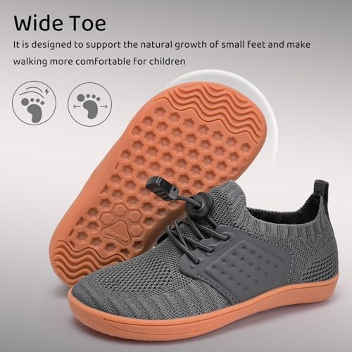 WateLves Water Shoes for Toddler Little Kid Minimalist Wide Barefoot Zero Drop Sole Splay Naturally Aqua Sneakers Boys Girls2