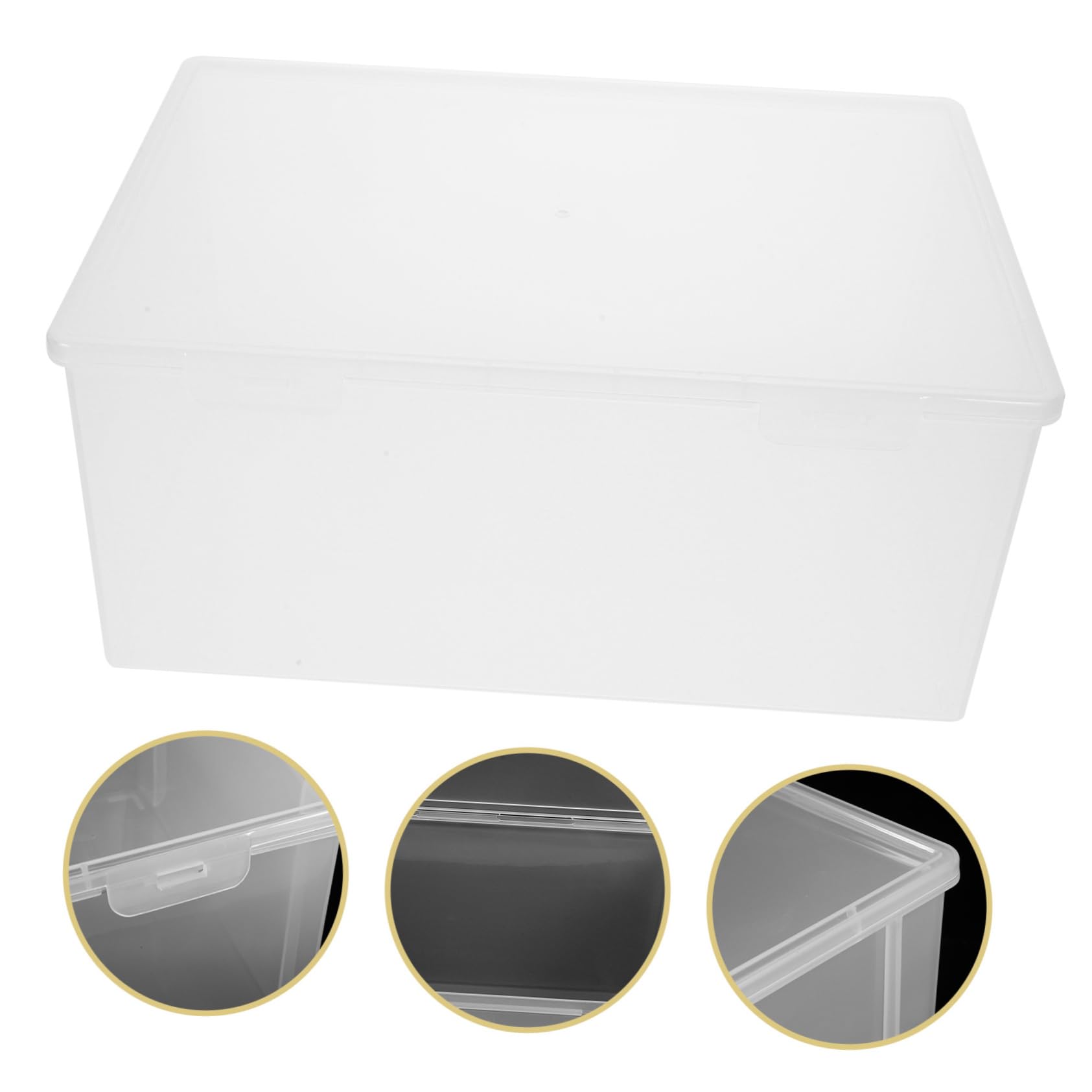 File Box Documenti Organizer Portatile Per e Casa Archiviazione Per Ricevute e Fatture Design Slim e Resistente e Facile