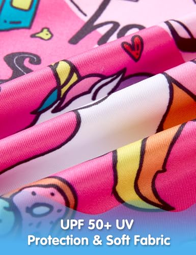 Image of Girls Swimsuit One Piece Ruffles Bathing Suit Kids' Swimwear Quick Dry Summer Beach for 2-14Y